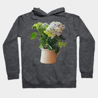 Blue Hydrangea Pot Mothers Day Hoodie